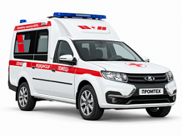 Скорая помощь на базе Lada Largus Куб / Kub. Класс А - фото Медицинские автомобили