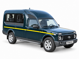 ПАССАЖИРСКИЙ фургон минивэн Lada Niva Legend Куб / Kub - фото | Завод спецтехники Промышленные Технологии